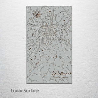Belton, South Carolina Street Map