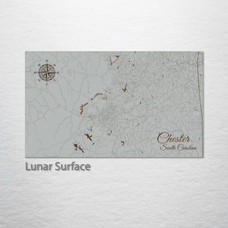 Chester, South Carolina Street Map