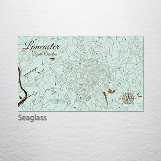 Lancaster, South Carolina Street Map