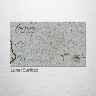 Lancaster, South Carolina Street Map