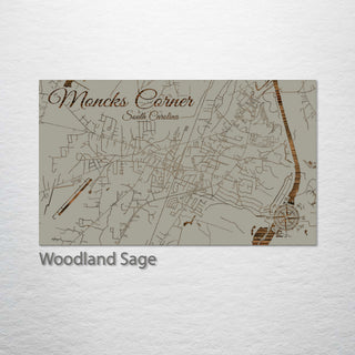 Moncks Corner, South Carolina Street Map