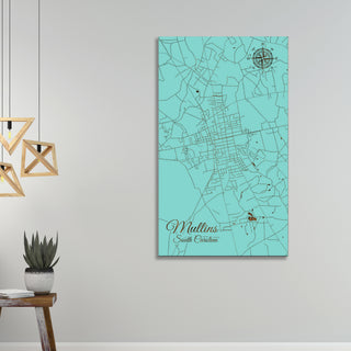 Mullins, South Carolina Street Map