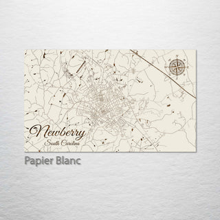 Newberry, South Carolina Street Map