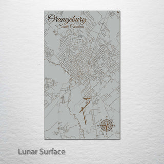 Orangeburg, South Carolina Street Map