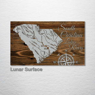 South Carolina Lakes & Rivers - Fire & Pine