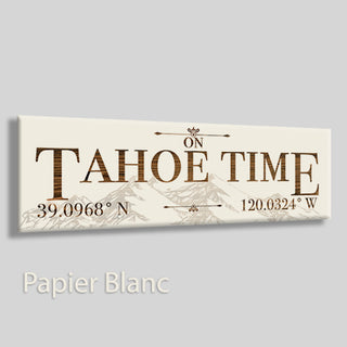 On Tahoe Time, California