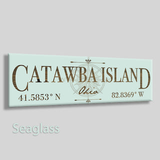 Catawba Island, Ohio Compass