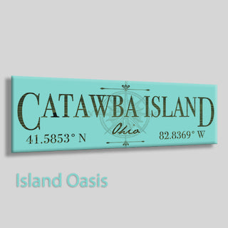 Catawba Island, Ohio Compass