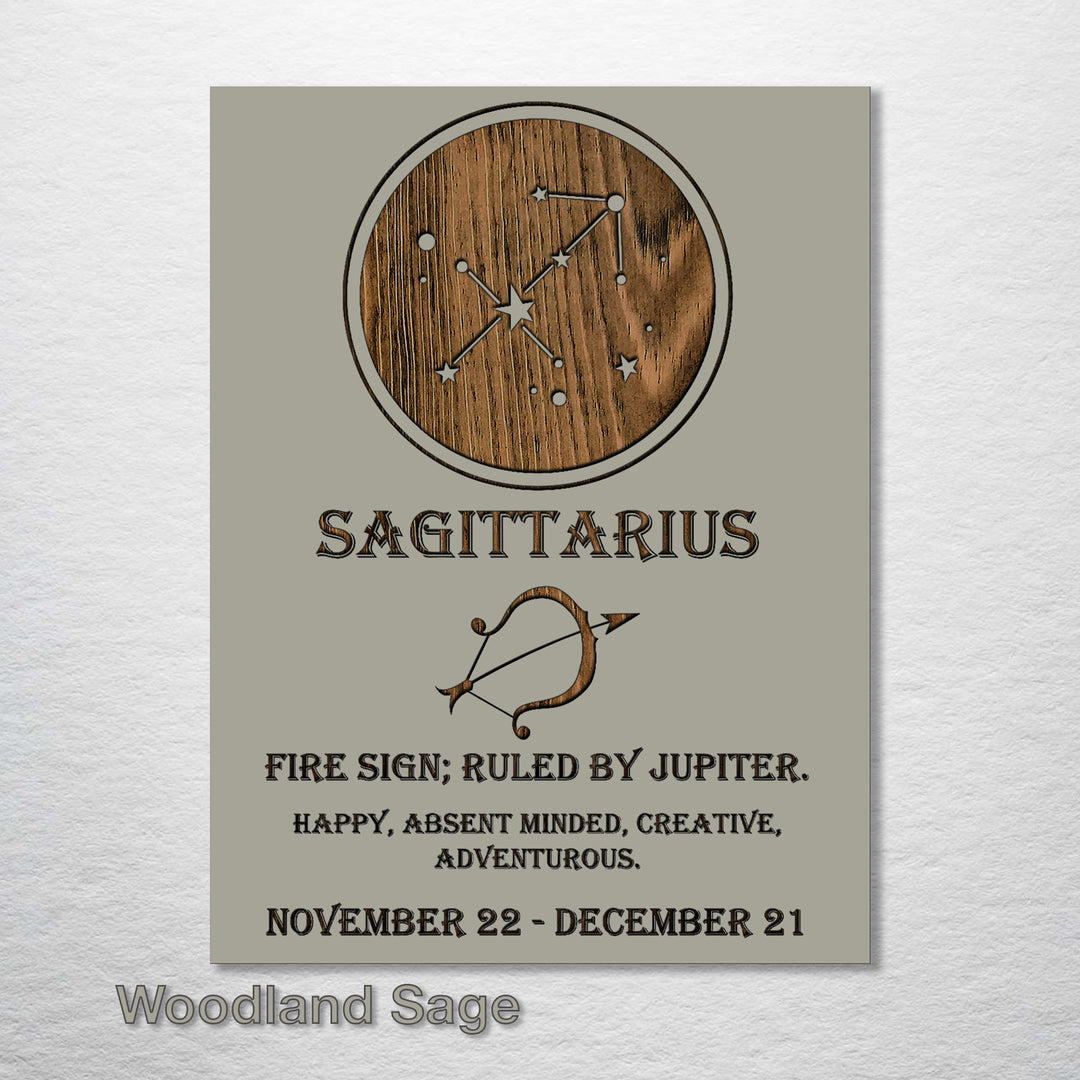 Sagittarius Zodiac - Fire & Pine