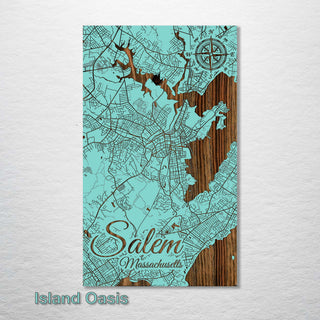 Salem, Massachusetts - Fire & Pine