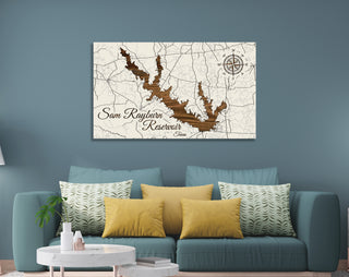 Sam Rayburn Reservoir, Texas - Fire & Pine