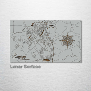 Smyrna, Delaware Street Map - Fire & Pine