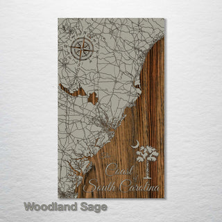 The Coast of South Carolina - Fire & Pine