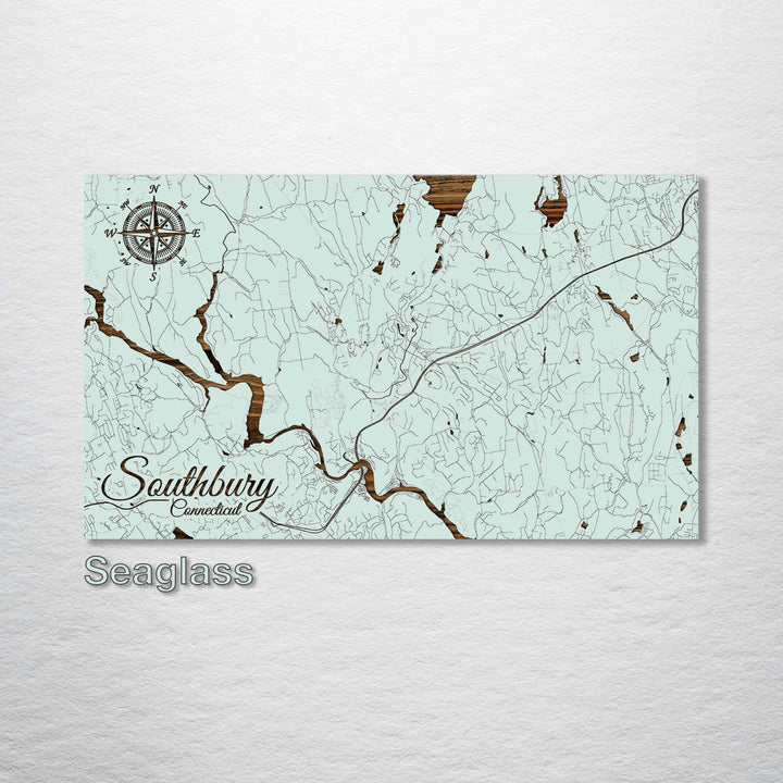 Southbury, Connecticut Street Map - Fire & Pine