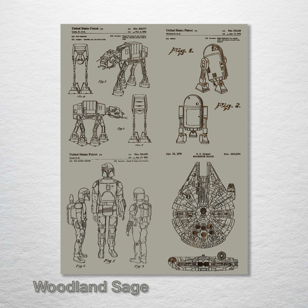 Star Wars Popular Quad - Fire & Pine