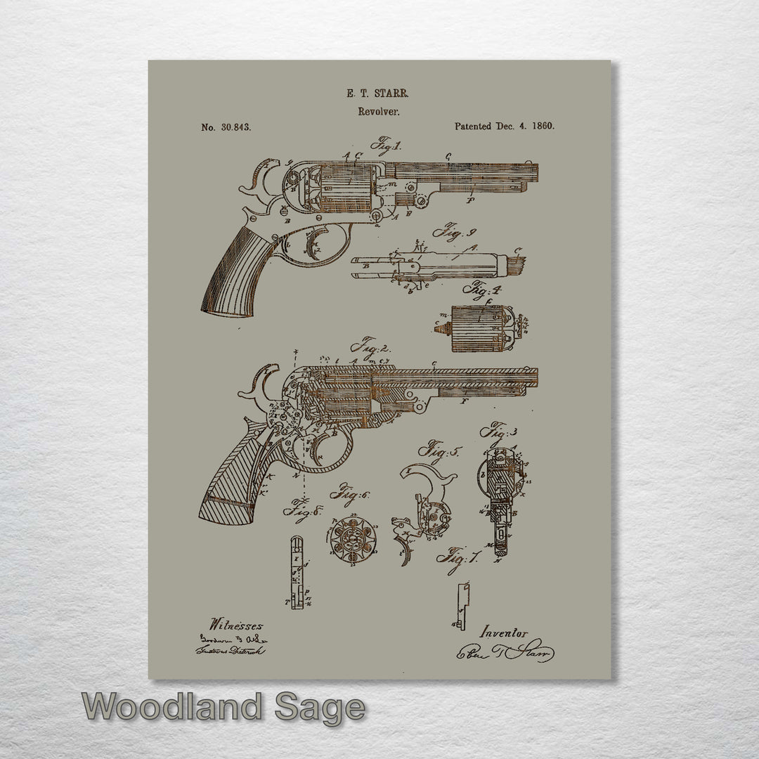 Starr Revolver 1860 - Fire & Pine