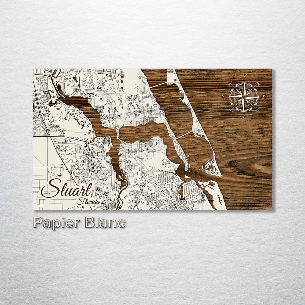 Stuart, Florida Street Map - Fire & Pine