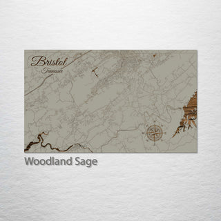 Bristol, Tennessee Street Map