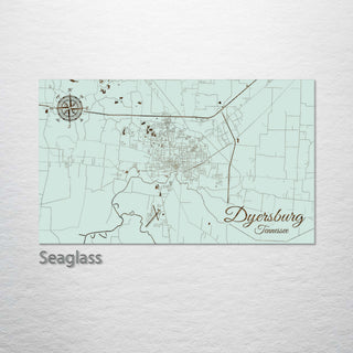 Dyersburg, Tennessee Street Map