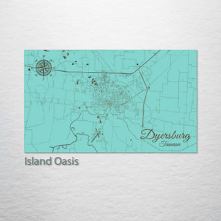 Dyersburg, Tennessee Street Map
