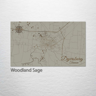 Dyersburg, Tennessee Street Map