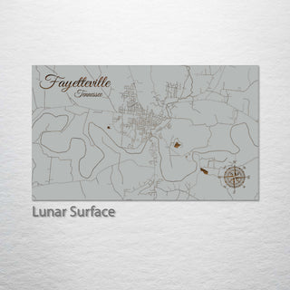 Fayetteville, Tennessee Street Map