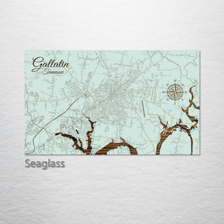 Gallatin, Tennessee Street Map