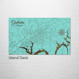 Gallatin, Tennessee Street Map