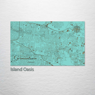 Germantown, Tennessee Street Map