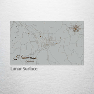 Henderson, Tennessee Street Map