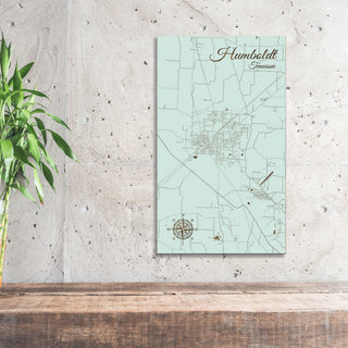 Humboldt, Tennessee Street Map