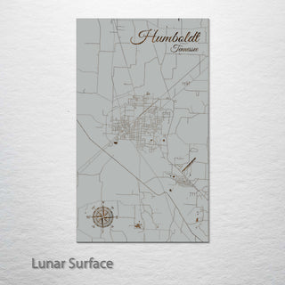 Humboldt, Tennessee Street Map
