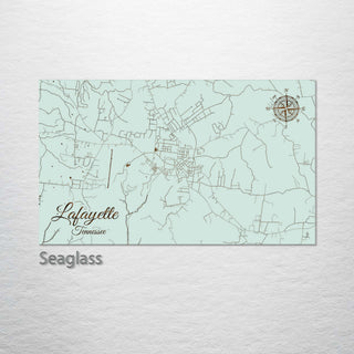 Lafayette, Tennessee Street Map