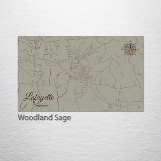 Lafayette, Tennessee Street Map