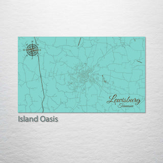 Lewisburg, Tennessee Street Map