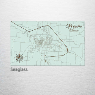 Martin, Tennessee Street Map