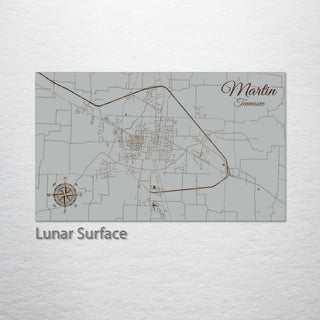 Martin, Tennessee Street Map