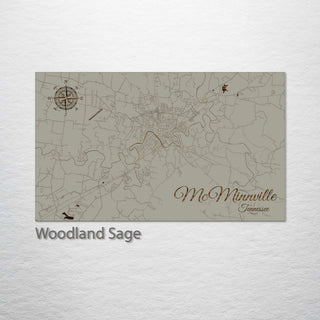 McMinnville, Tennessee Street Map