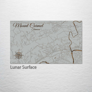 Mount Carmel, Tennessee Street Map