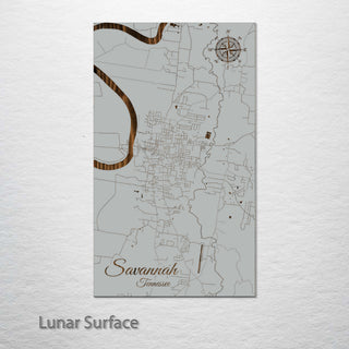 Savannah, Tennessee Street Map