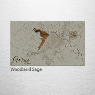 Waco, Texas Street Map
