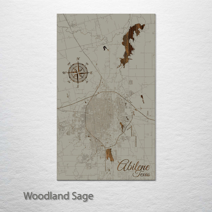 Abilene, Texas Street Map