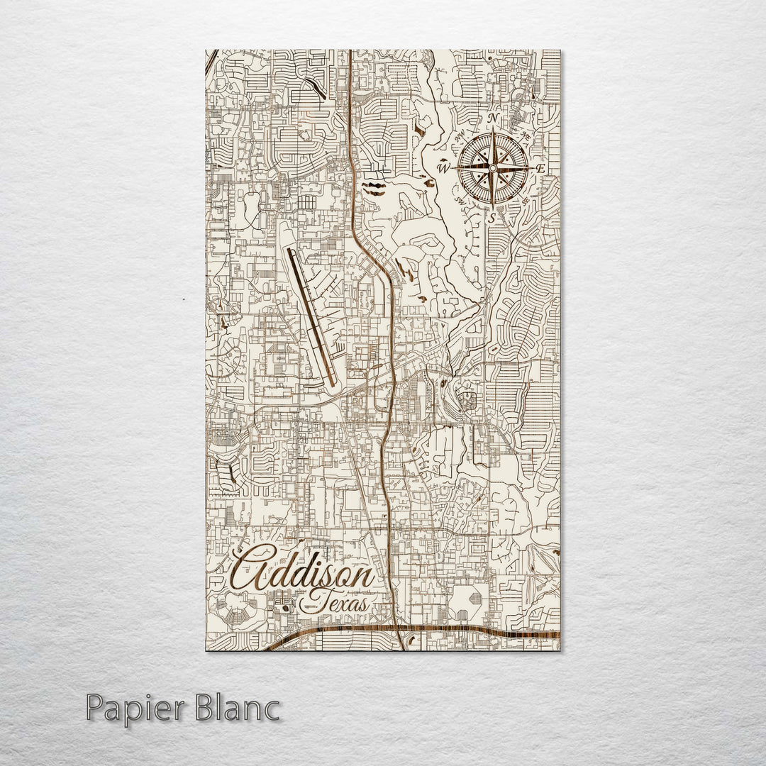 Addison, Texas Street Map