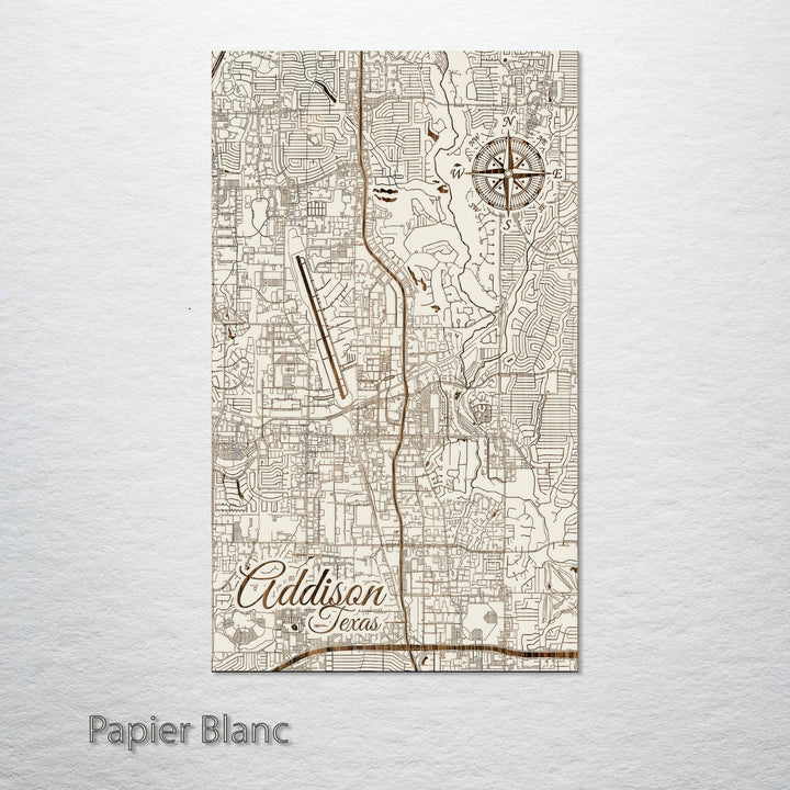 Addison, Texas Street Map