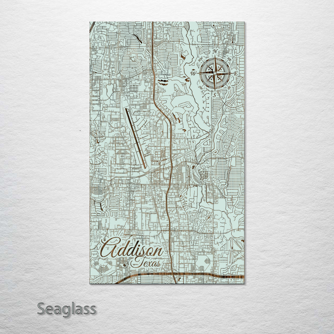 Addison, Texas Street Map