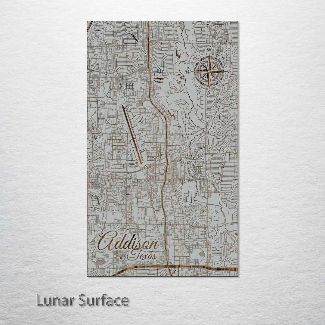 Addison, Texas Street Map