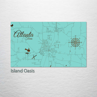 Atlanta, Texas Street Map