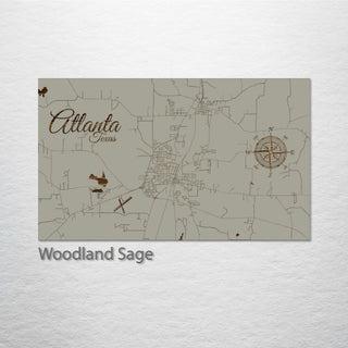 Atlanta, Texas Street Map