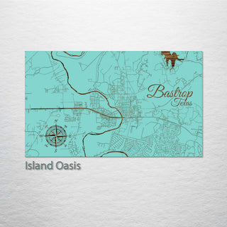 Bastrop, Texas Street Map