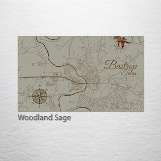 Bastrop, Texas Street Map